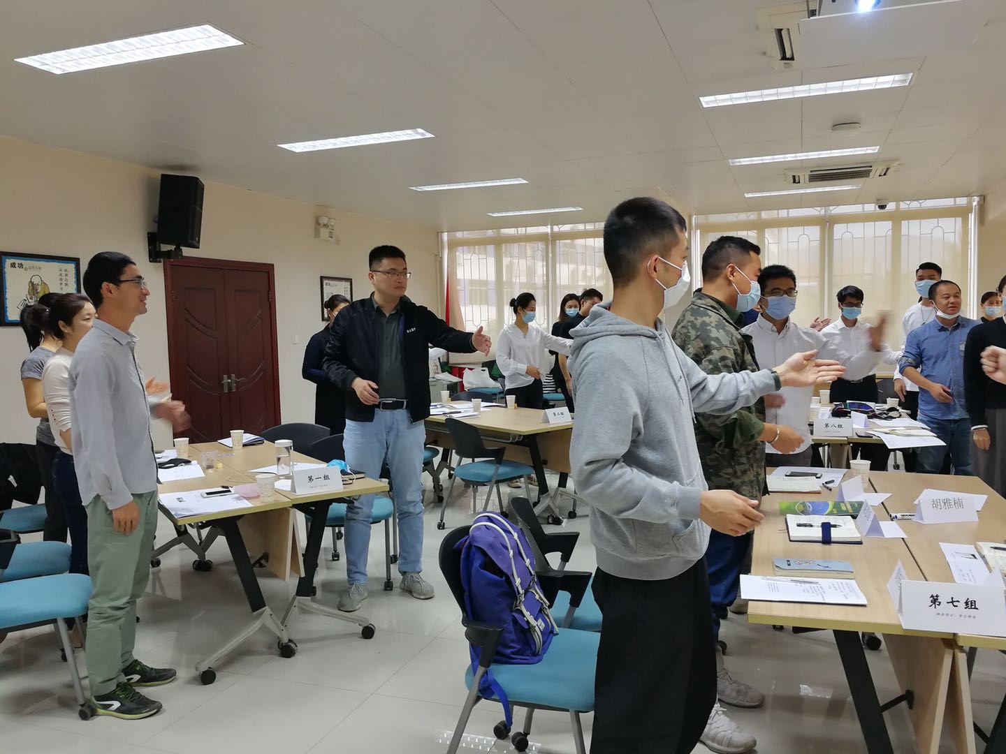占力冲老师11月10-11日为广州白云机场授课《公众演讲与工作汇报》