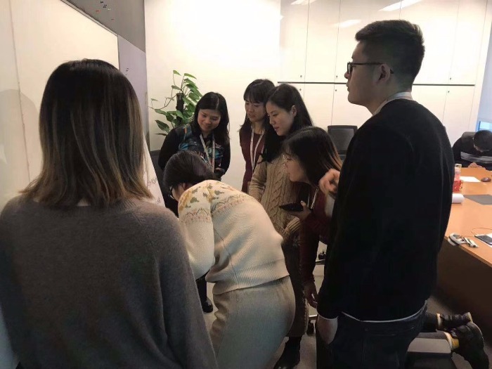 2019年1月7-8日杨楠老师在上海给上海某知名制药公司《压力管理与情商修炼》课程圆满结束