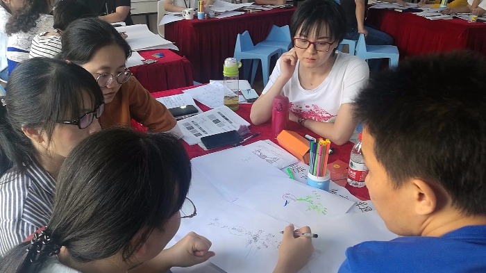 10月25-26日，吴正凡老师受邀为厦门某外企讲授《高效问题分析与解决》。虽然是周末时间，但是学员们依然认真的做研讨！！！