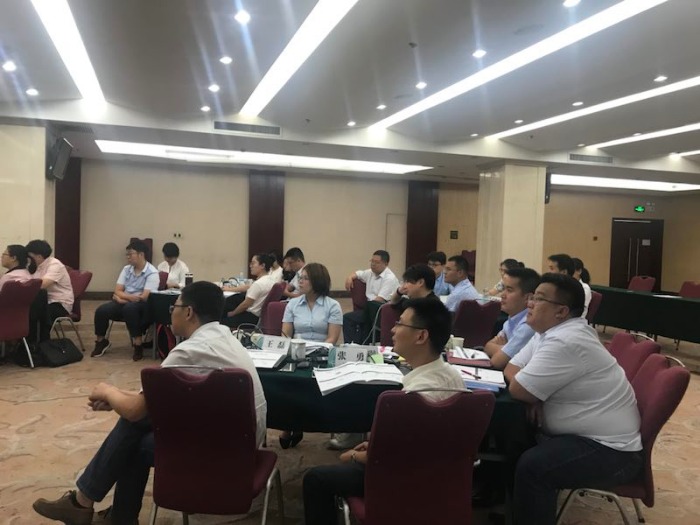 杨素珍老师7月29-31号在天津市讲授为期3天的《授课技巧课程开发》课程