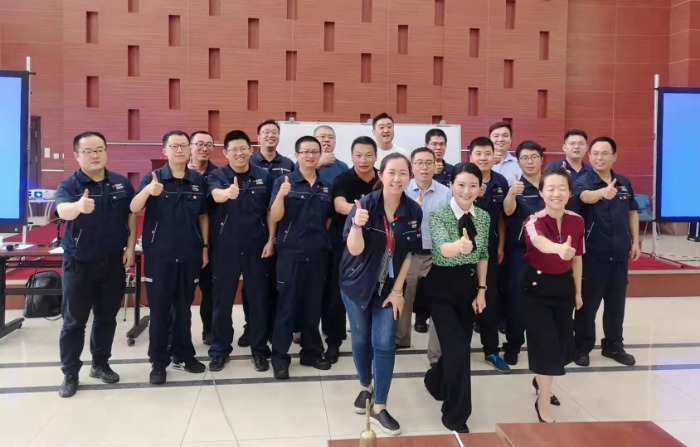 杨素珍老师8月9-10号在无锡市为某企业讲授《岗位经验内化第一阶段》