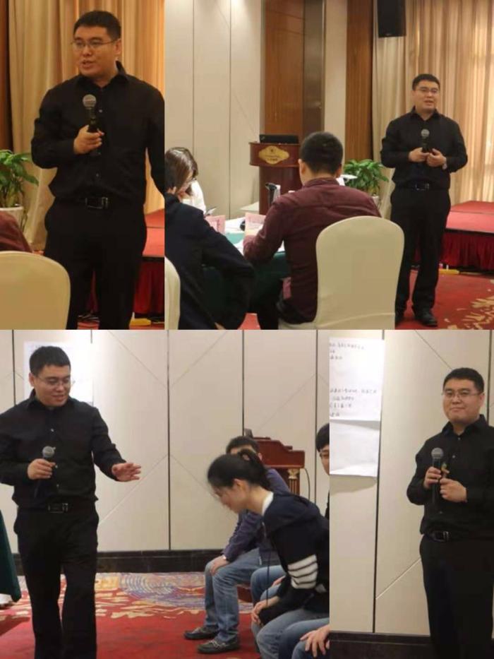 10月22日秦浩洋老师走进北京工商银行为学员们深入分享《团队协作》