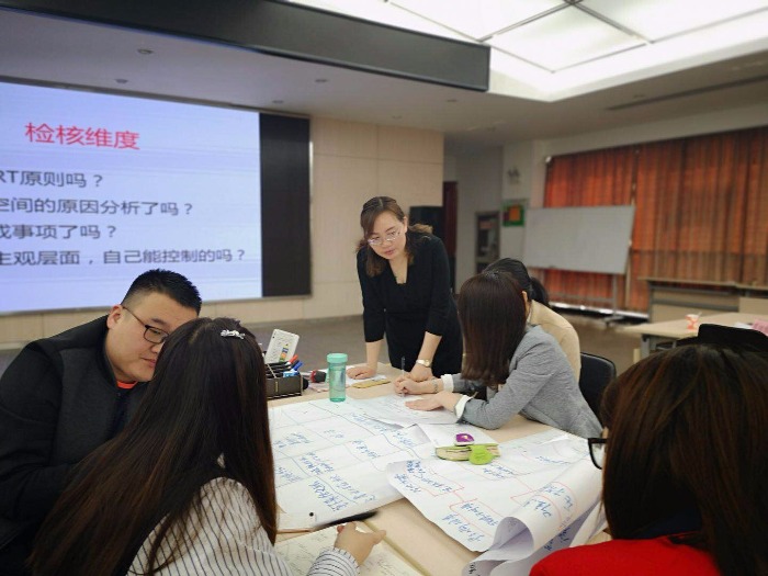 曾秋香老师-2019年4月12-13号在合肥某快消品牌讲授《行动学习项目》第三期课程