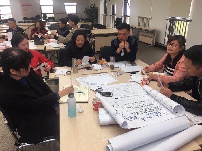 曾秋香老师-2019年4月12-13号在合肥某快消品牌讲授《行动学习项目》第三期课程