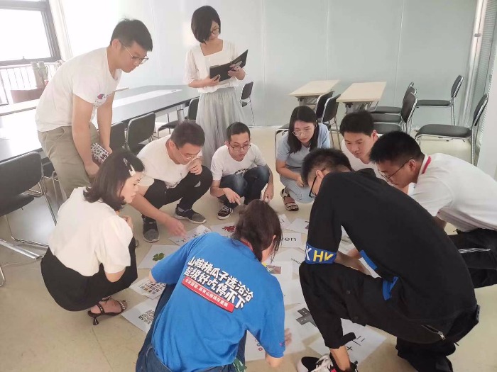 曾秋香老师--2019年8月16-17日为合肥恰恰瓜子集团讲授《行动学习》课程