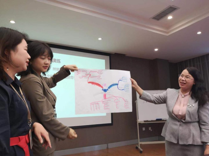 9月23日古灵老师为贵阳某大型城投集团20多名HR精英们讲授《员工离职管理及劳动争议预防与应对》圆满结束