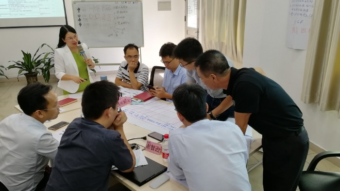 好评如潮-9月24日古灵老师为中国电信南沙分公司35名中高层干部讲授《绩效管理与操作实务》