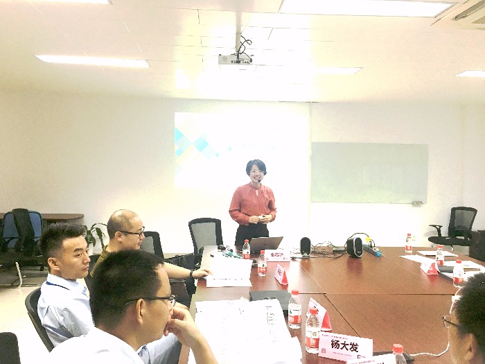 7月6日张芯译老师为广州某上市公司讲授《大客户关系管理》课程圆满结束。
