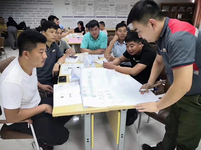 7月13日张芯译老师为苏州达利园物流讲授《大客户销售实战训练营》课程圆满结束！