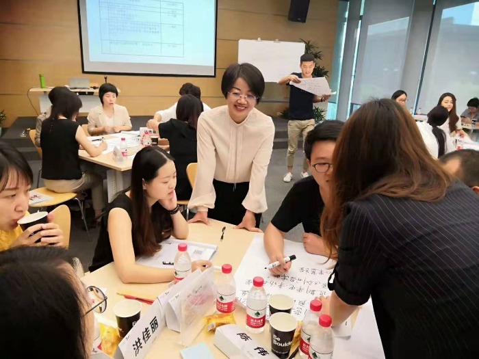 7月11～12日张芯译老师为杭州雨果科技讲授《大客户销售实战特训营》课程圆满结束！