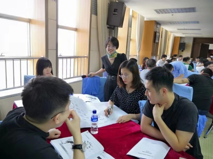 7月19-20日张芯译老师为烟台山东航天电子讲授《实战销售谈判》课程圆满结束！