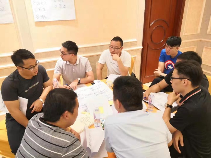 9月14~15日张芯译老师为深圳天方达健信股讲授《大客户销售实战训练营》课程圆满结束！
