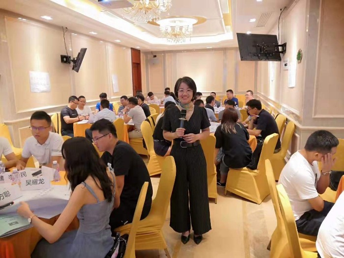 9月14~15日张芯译老师为深圳天方达健信股讲授《大客户销售实战训练营》课程圆满结束！