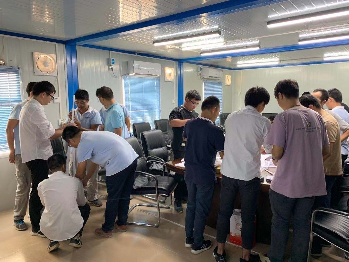 李骐老师-10月17日-珠海给建筑公司讲授《工程项目管理实战演练》课程