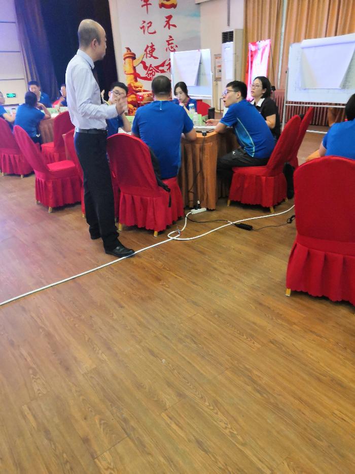 杨杰老师于7月24-25日在沈阳给雪花啤酒讲授《引导式课程开发》完美落幕