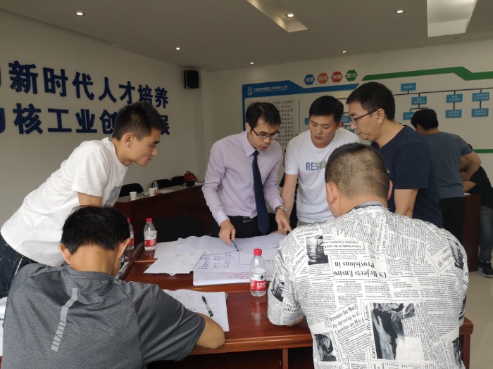 8月28-29号，何有志老师再次受邀为中核检修有限公司授课第二期《班组沟通与执行力》课程