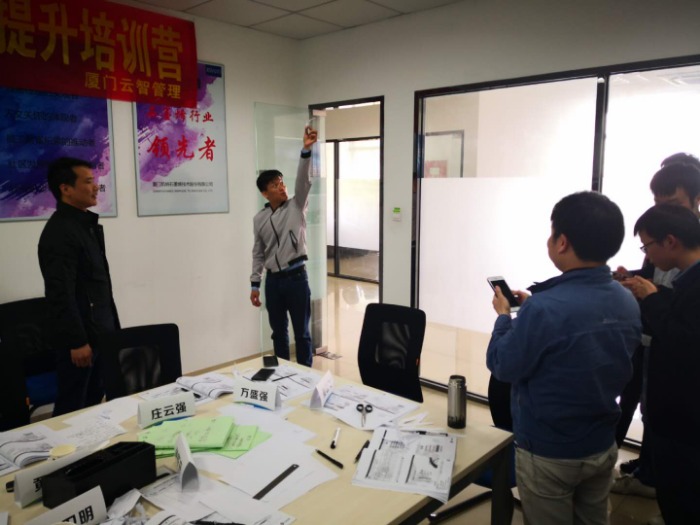 【周建华老师 】3月30-31日为厦门某企业讲授《项目管理+6sigma》课程圆满结束