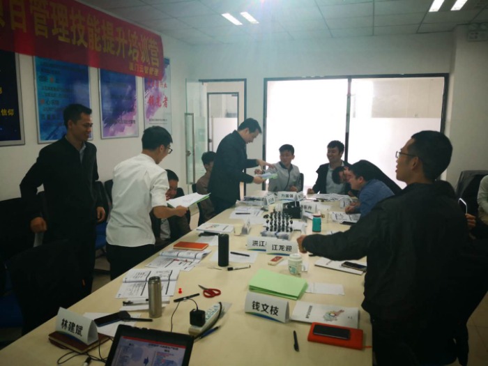 【周建华老师 】3月30-31日为厦门某企业讲授《项目管理+6sigma》课程圆满结束