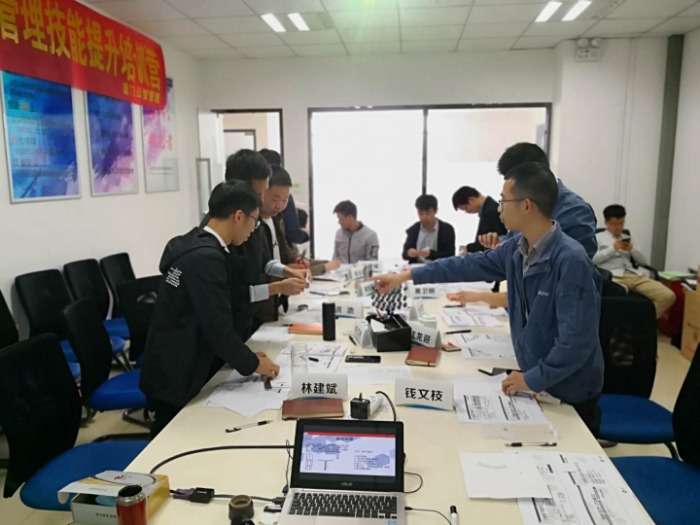 【周建华老师 】3月30-31日为厦门某企业讲授《项目管理+6sigma》课程圆满结束
