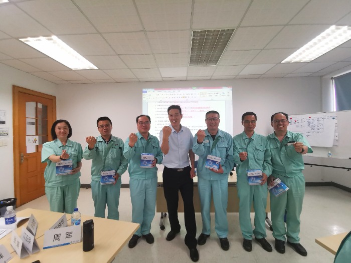 【周建华老师】7月23-26日为南通某塑料公司讲授《8D问题分析与解决》课程圆满结束