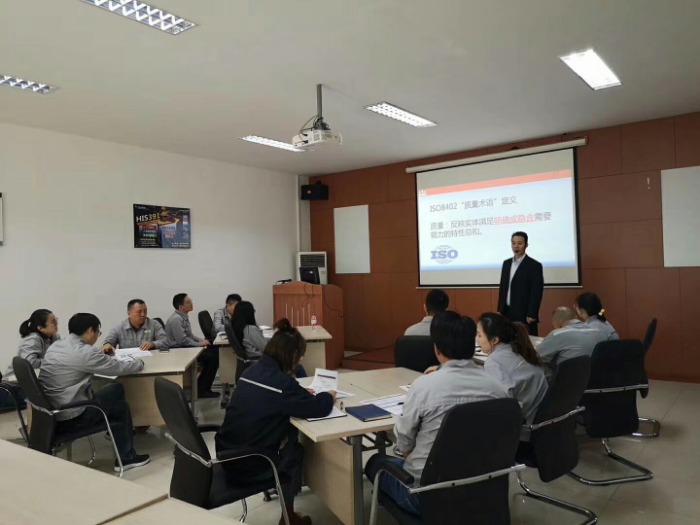 【周建华老师】10月28-29日受邀为江苏某机械公司讲授《持续提案改善CI》课程圆满结束