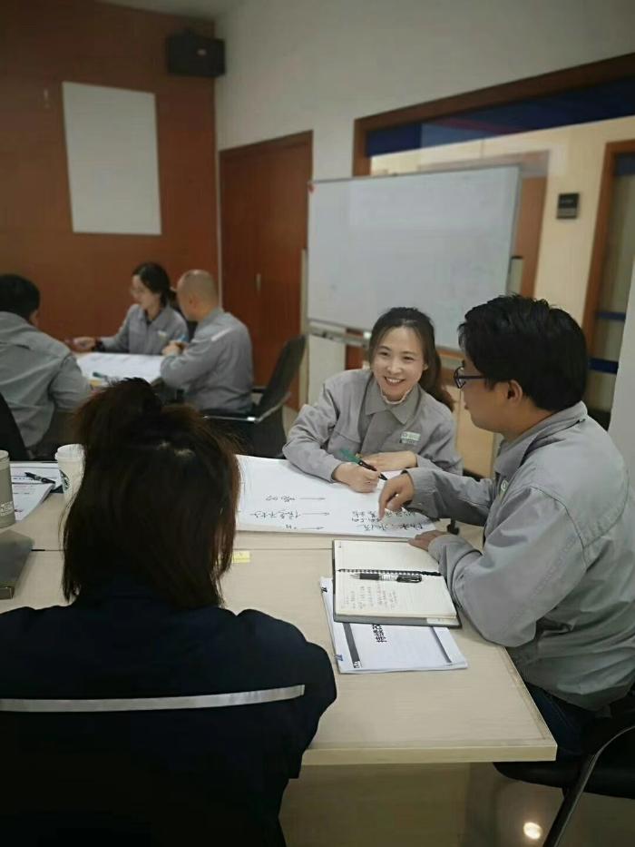 【周建华老师】10月28-29日受邀为江苏某机械公司讲授《持续提案改善CI》课程圆满结束