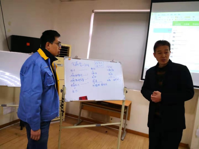【周建华老师】12月13-15日为成都某铁路承轴公司进行《6sigma》项目第五期