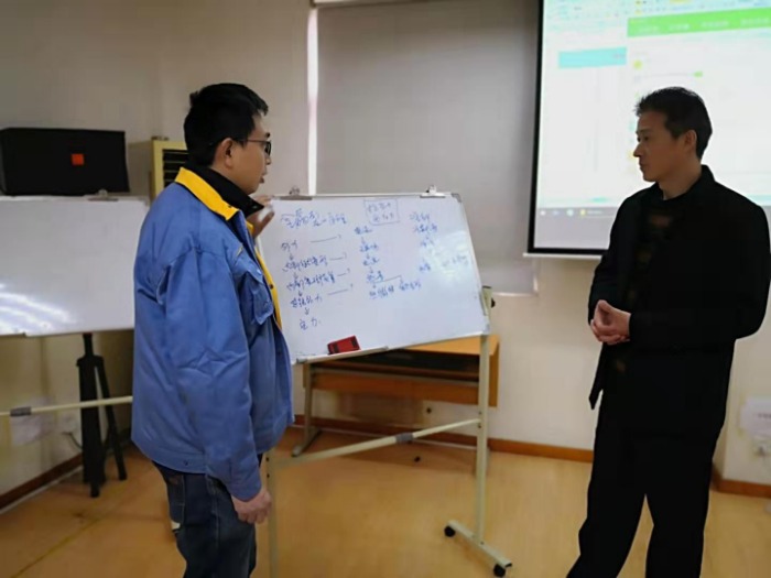 【周建华老师】12月13-15日为成都某铁路承轴公司进行《6sigma》项目第五期