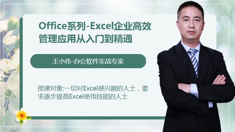 Office系列-Excel企业高效管理应用从入门到精通