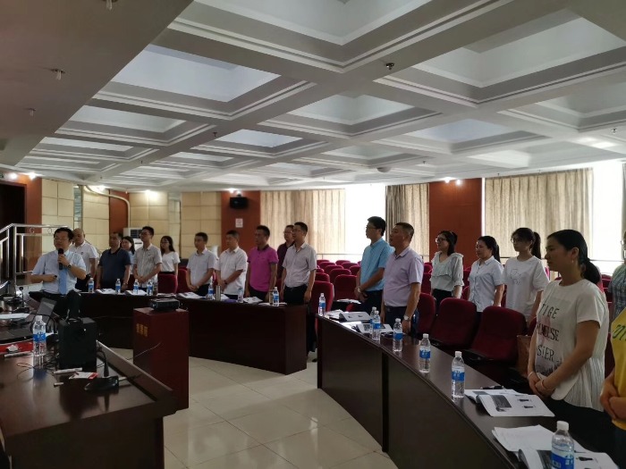 8月最后一周周国华教授，第二次走进中国电建集团水电七局某单位行政管理综合能力提升培训班