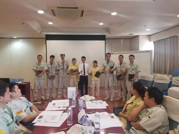 袁航老师--2019.年8月29-31日武汉名幸电子讲授《两大绝招助力企业实现零事故目标》课程