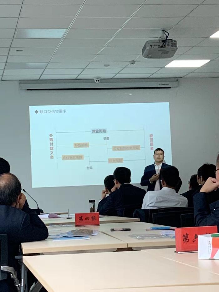 2019年10月13日戴寒永老师在山西长治某农商行讲授《小微调查技术与信贷业务风险识别》课程圆满结束！