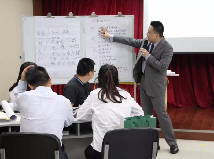 【财富管理——张罗群老师】2019年9月18~19号在北京为某银行讲授两天的《TTT内训师训练》的课程取得圆满成功！！