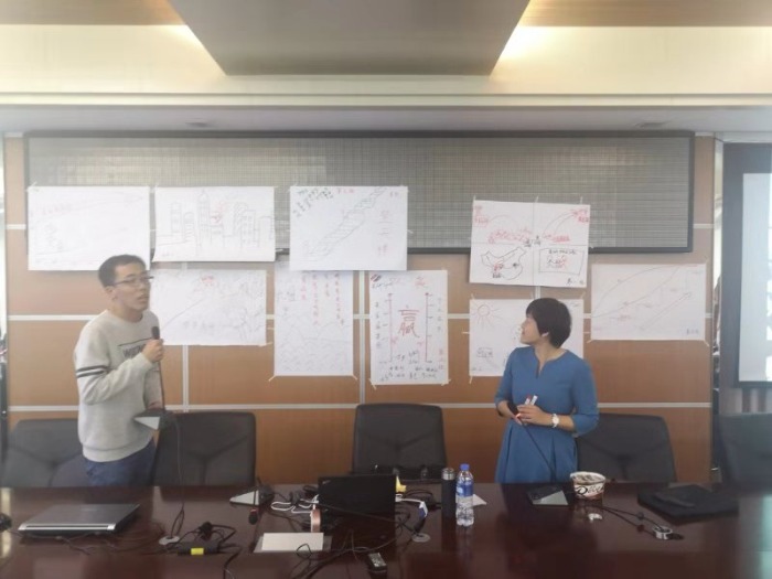 11月20日郭齐蕊老师为广州某企业讲授《用心服务》课程