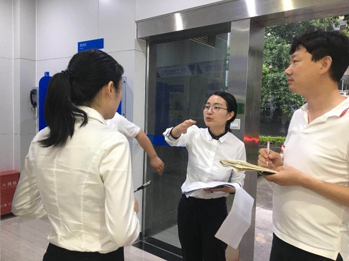 郑超益老师为民生 银行浙江某分行营业部创建《千佳网点》