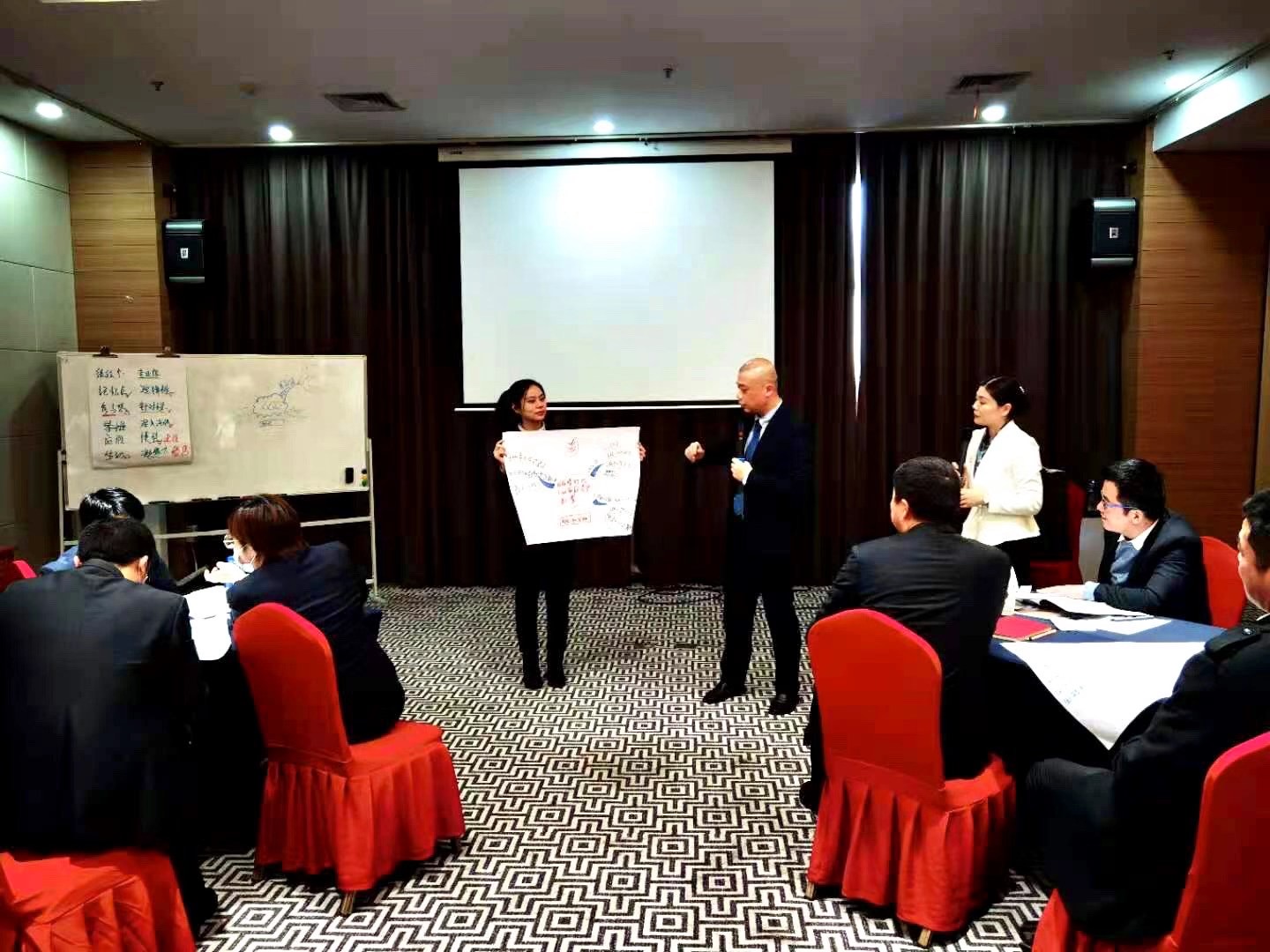 12月4-6日，黄俊敏老师与工银安盛公司内训师齐聚一堂开启3天的《培训师综合能力提升训练营》