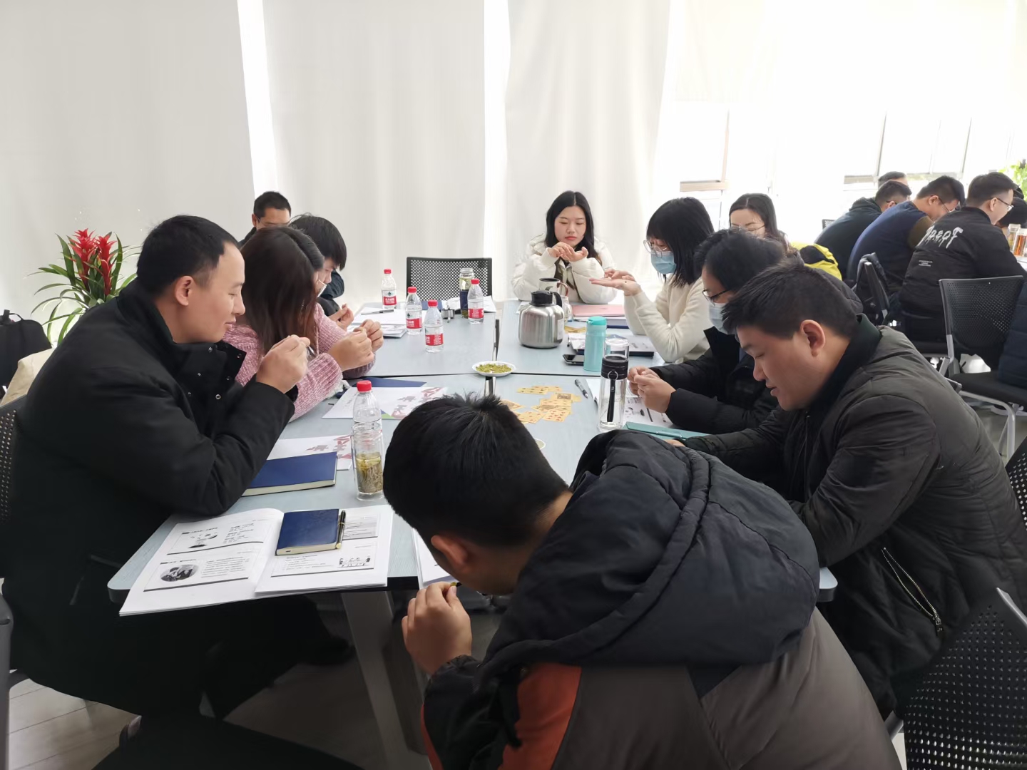 2021年1月9日邹海龙老师给宁波三生生物科技有限公司讲授《情商同理心的课程》的课程圆满结束！