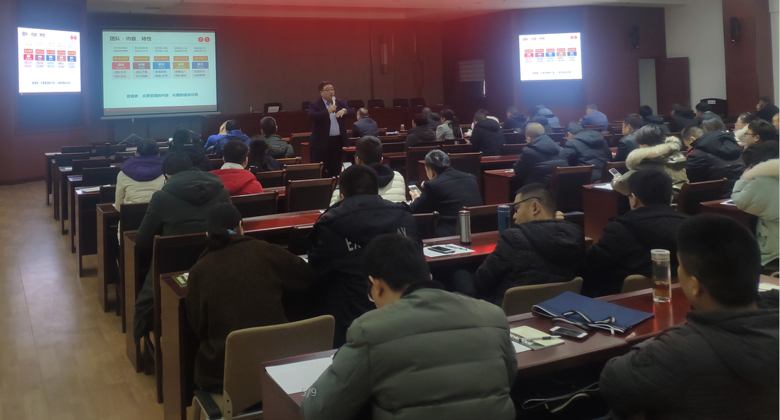 12月27日阎金岱老师给某资产管理公司讲授《管理者角色认知》课程圆满结束