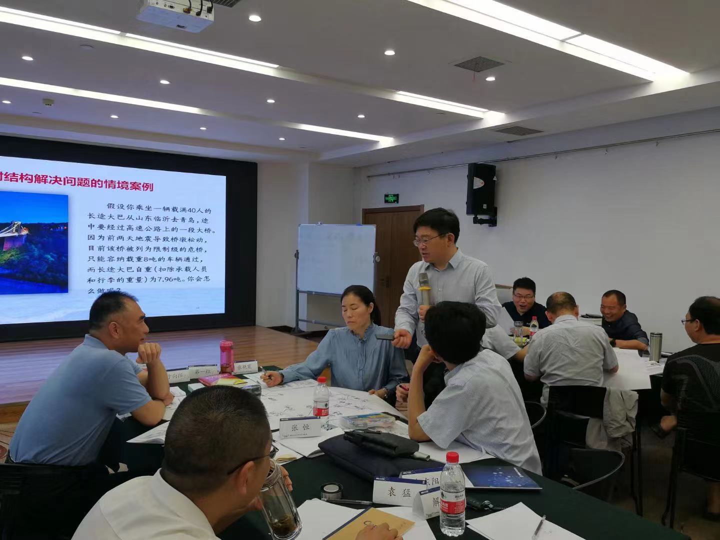 熊伟老师5月14日-15日中国移动安阳公司三级经理《金字塔原理与职场应用》圆满结束