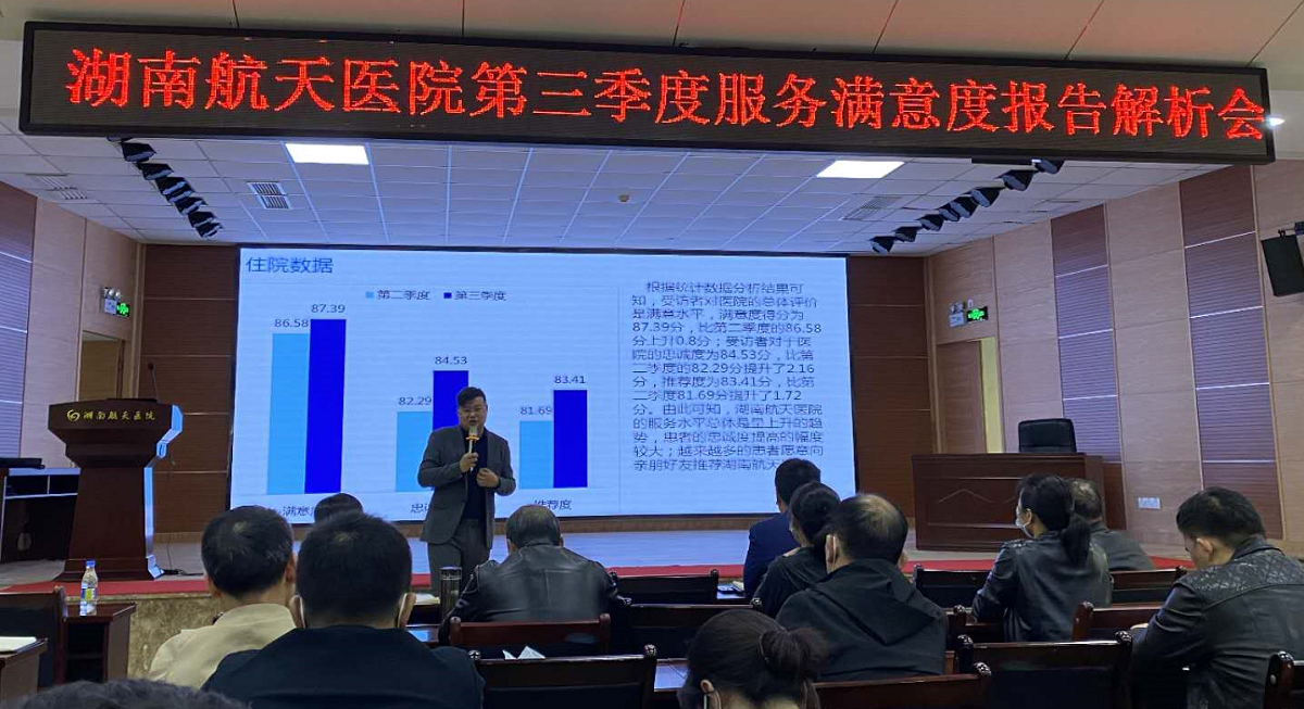 单运滔老师2020年11月4日为湖南某航天医院讲授《职工服务水平提升》课程圆满结束！