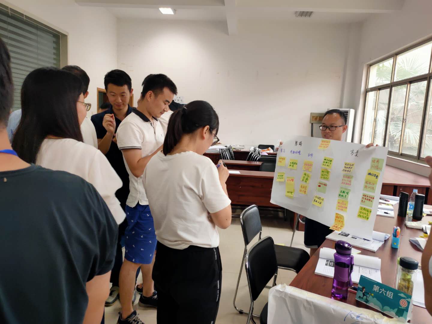 曾秋香老师一2020年8月2号在安徽合力讲授《行动学习工作坊》课程