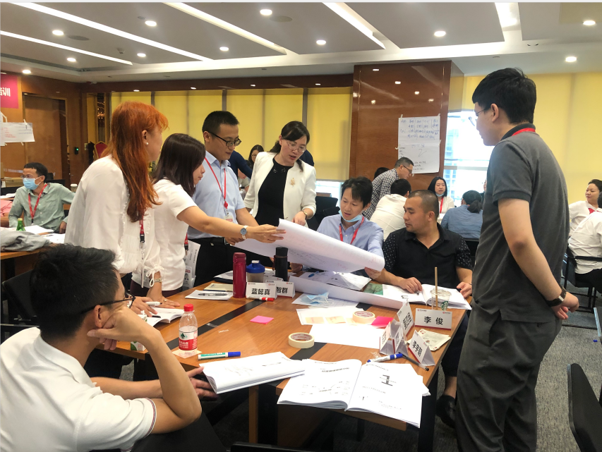 曾秋香老师一2020年11月6-9号在深圳市某保险讲授《管理者三项修炼与管理难题解决》课程圆满结束