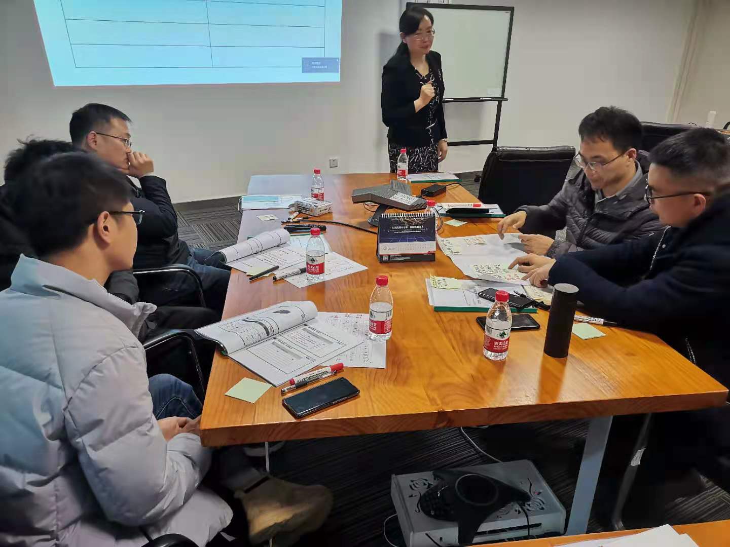 曾秋香老师一2021年3月19-20号在无锡为某电子材料股份公司讲授《投诉与服务处理-工作坊》课程