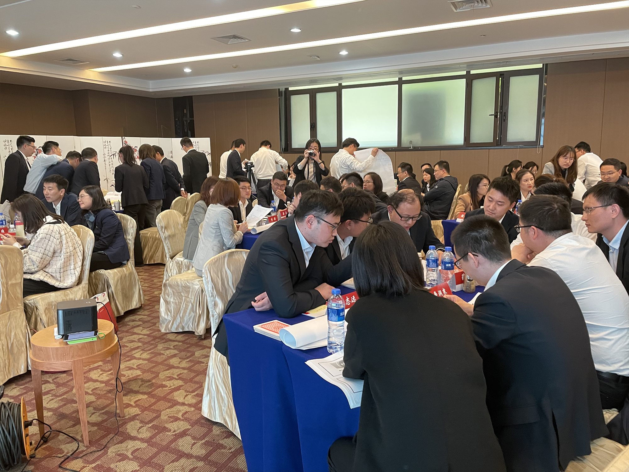 曾秋香老师一2021年4月23-24号在南京为中信银行做“两高人才”的行动学习培养项目圆满落地！