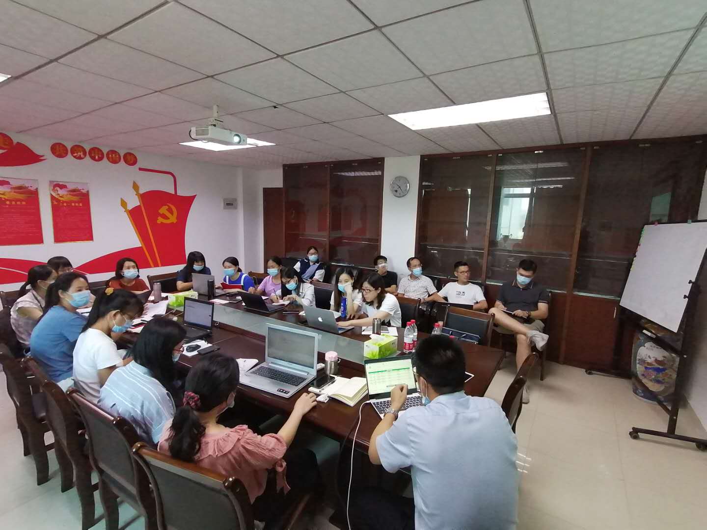 【王贵友老师】7月14日受邀为信源彩色印务有限公司讲授《Excel在财务工作中的应用》取得圆满成功！