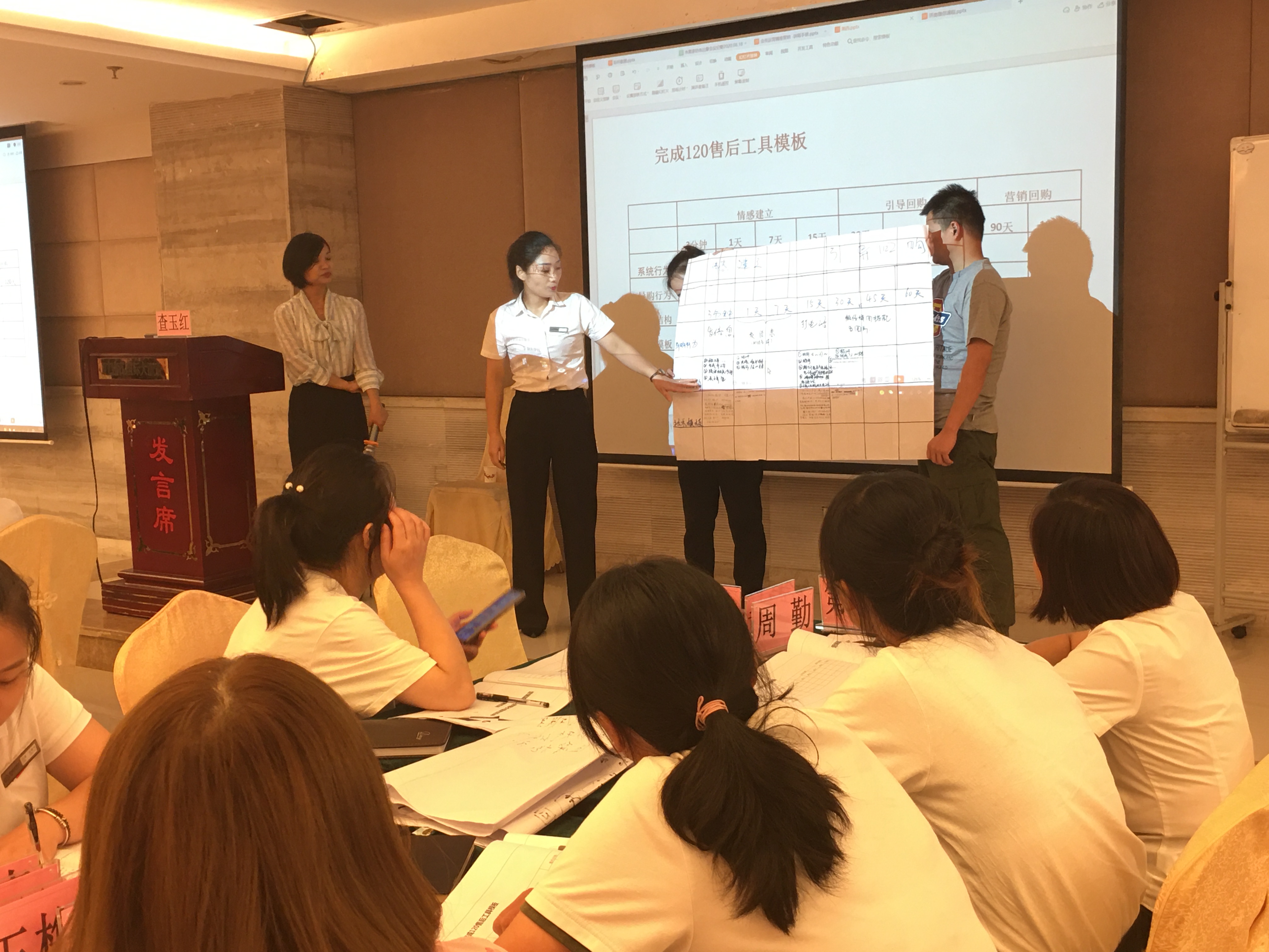 8月19-20查玉红老师为湘西盛和堂分享《会员运营精准营销》课程圆满结束！