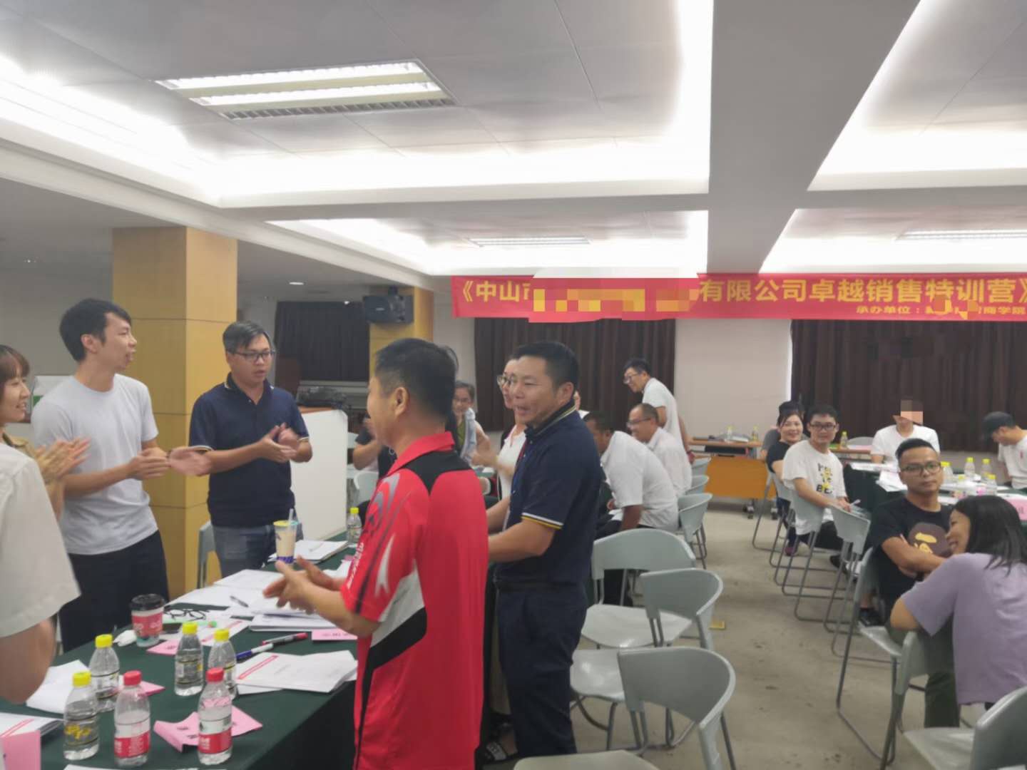 9月18日张芯译老师为中山市某国企工业设备公司讲授《卓越营销特训营》课程圆满结束！