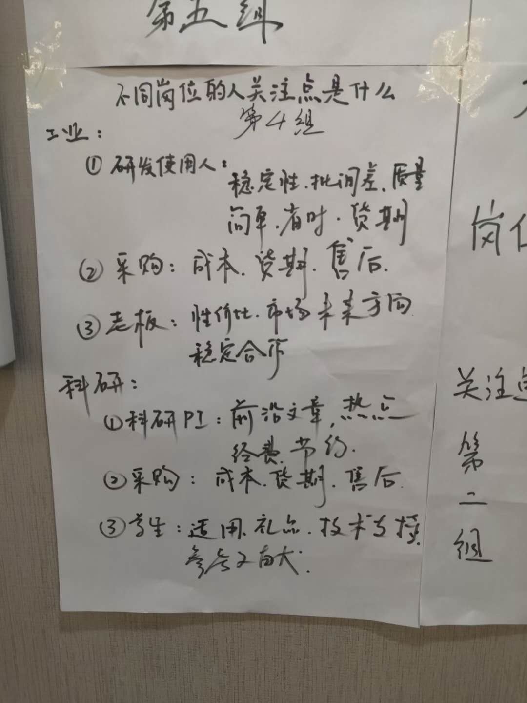 10月19~20日张芯译老师为某知名生物公司讲授《打造高绩效销售团队实战训练》第二阶段课程圆满结束！