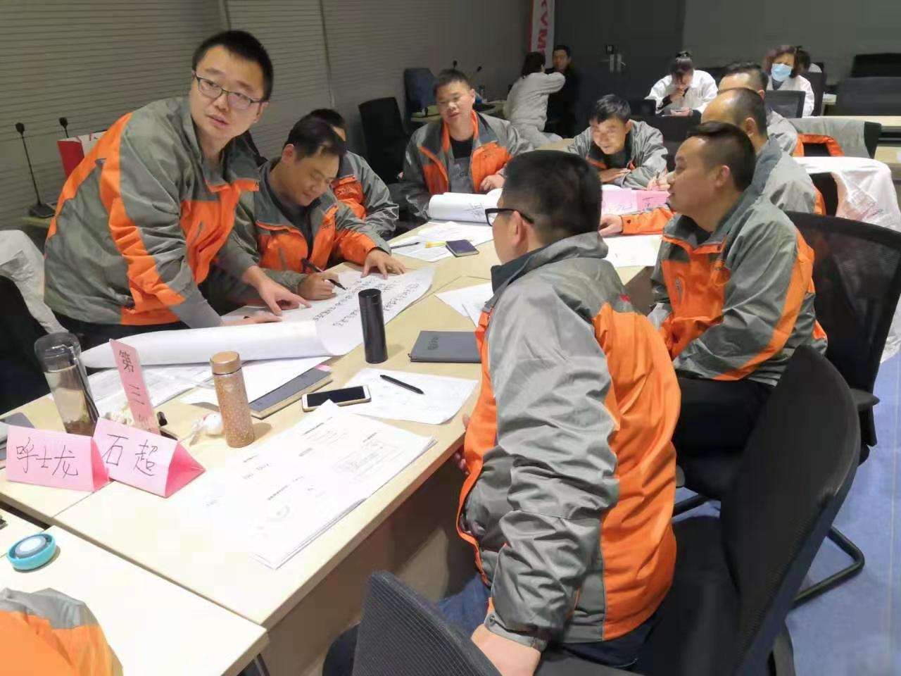 12月24日张芯译老师为常州某知名摩托车企业讲授《顾问式销售》课程圆满结束！
