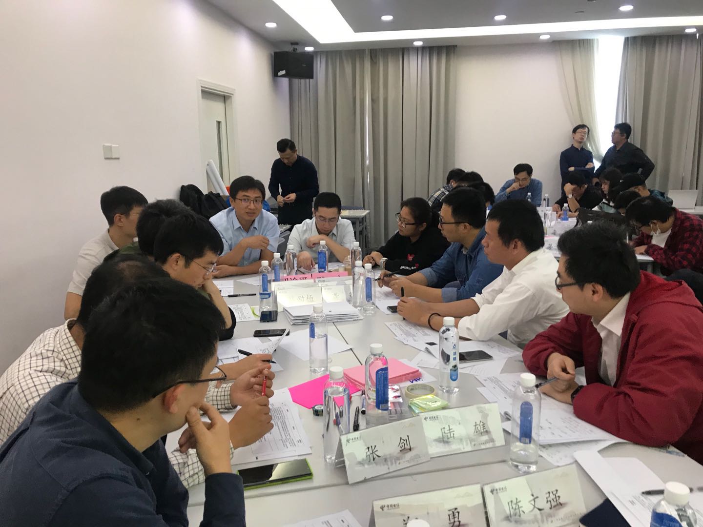 【青年干部成长导师-龙飞老师】10月12号在上海为中国电信某分公司讲授《行动学习工作坊》圆满完成！